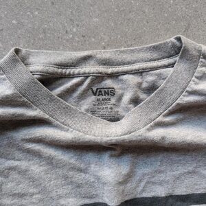 Vans Heather Gray Crew Neck Tee